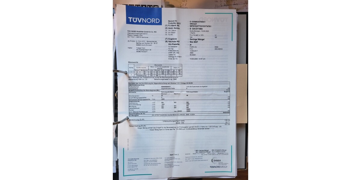 Ford Transit 60.000 km 10.000 € Roßdorf 64380