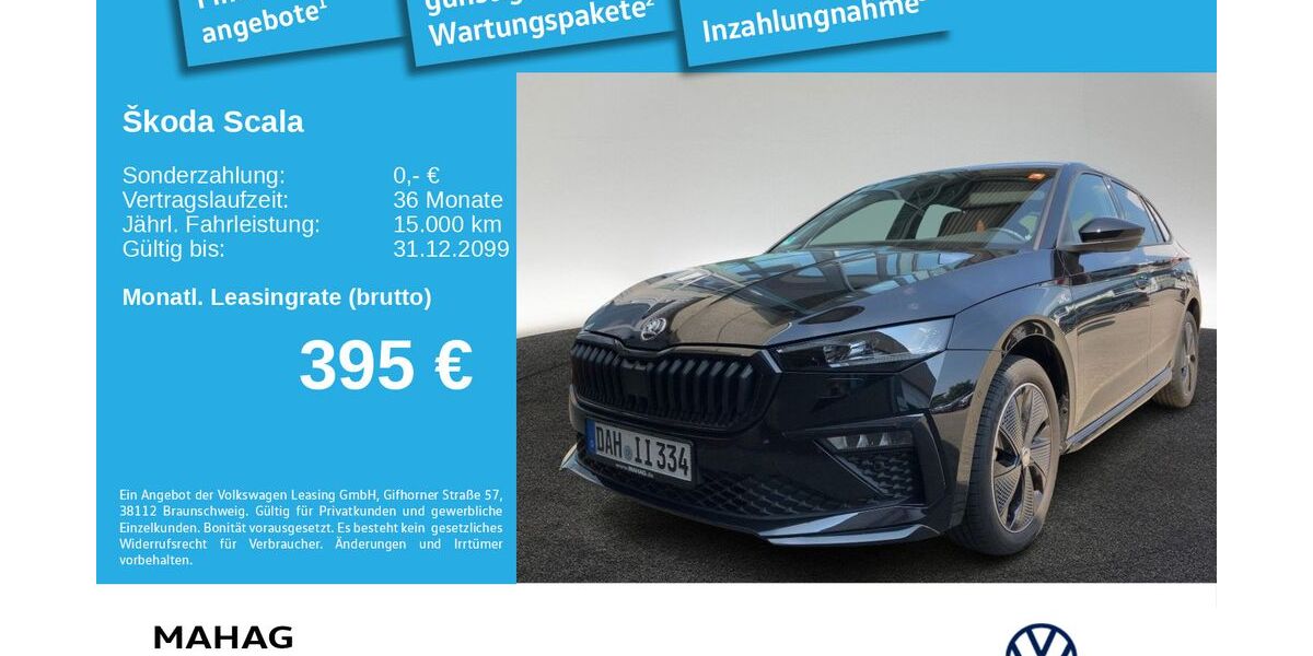 Skoda Scala 8.000 km 28.480 &euro; Dachau 85221