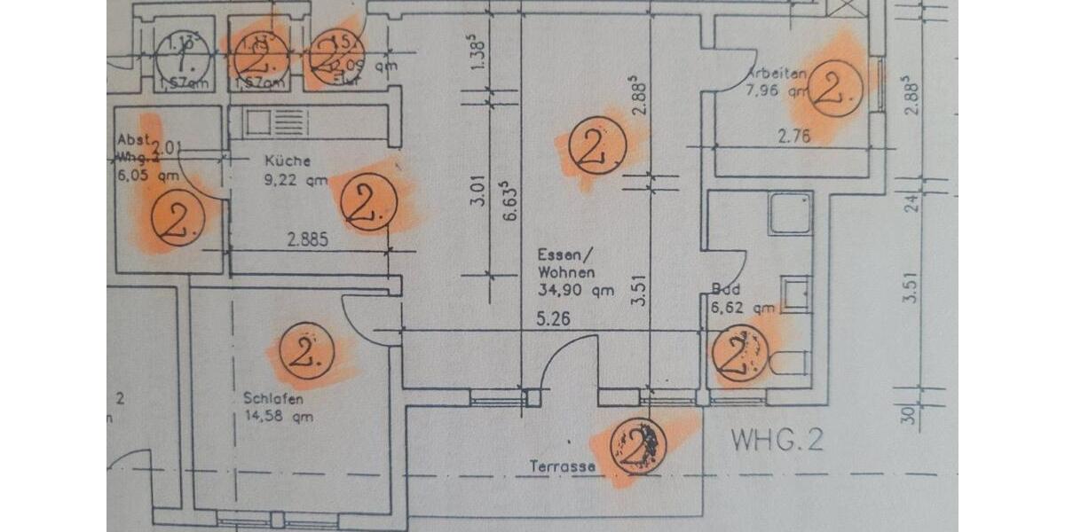Erdgeschoßwohnung Eschenburg - 3 Zimmer, 78 m&sup2;, 155.000&euro; | Angebot:26982259
