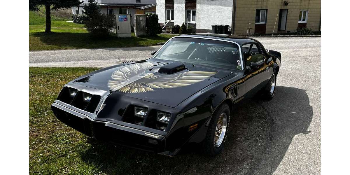 Pontiac Trans Am 99.000 km 19.500 &euro; Freilassing 83395
