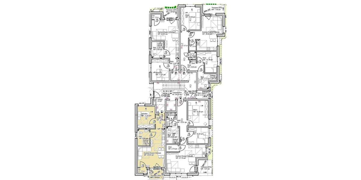 Etagenwohnung Geilenkirchen Tripsrath - 2 Zimmer, 50 m&sup2;, 211.000&euro; | Angebot:25069528