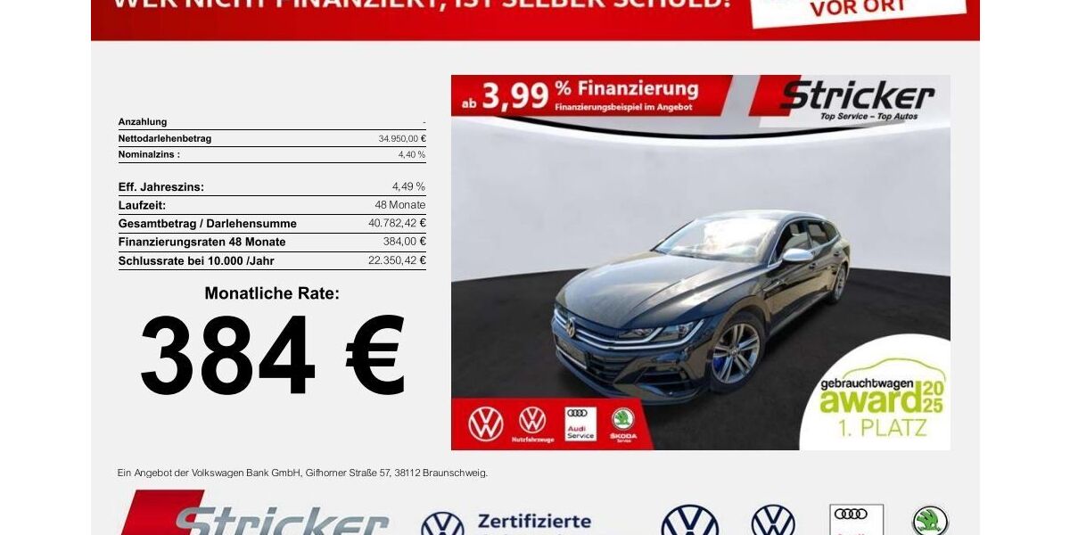 VW Arteon 44.653 km 34.949 &euro; Horn-Bad Meinberg 32805