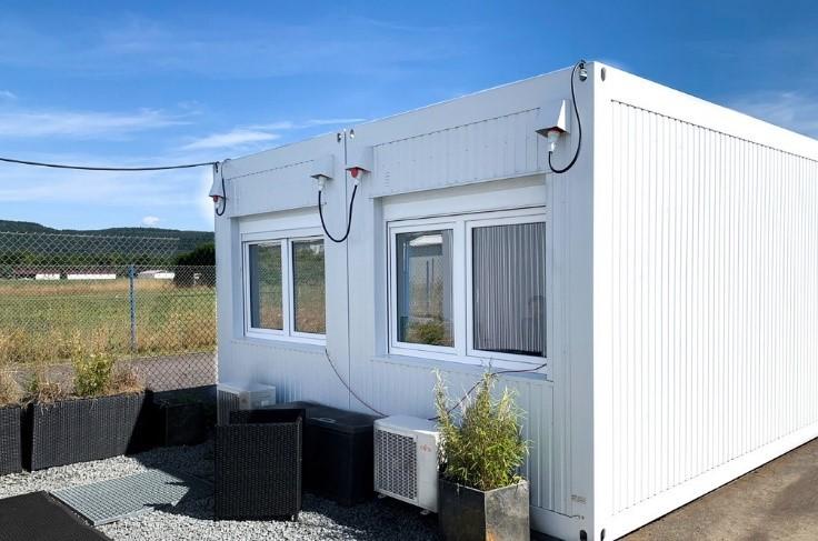 Bürocontainer mit Klimaanlage (A++A+) zu mieten zimmer