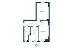 Etagenwohnung Zwickau Marienthal - 2 Zimmer, 49 m&sup2;, 42.000&euro; | Angebot:25677371