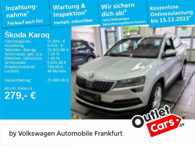 Skoda Karoq 94.916 km 21.580 &euro; Frankfurt 60326