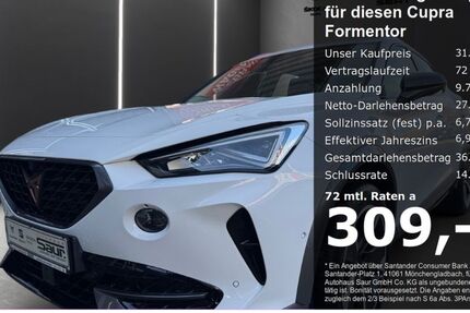 Cupra Formentor 40.350 km 31.880 &euro; Ulm 89077