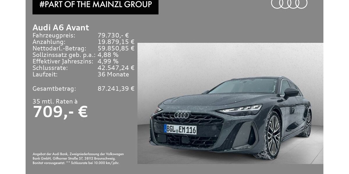 Audi A6 12.500 km 77.930 &euro; Bad Reichenhall 83435