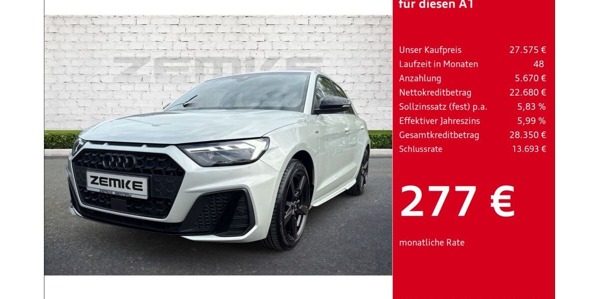 Audi A1 19.465 km 27.575 &euro; Bernau 16321