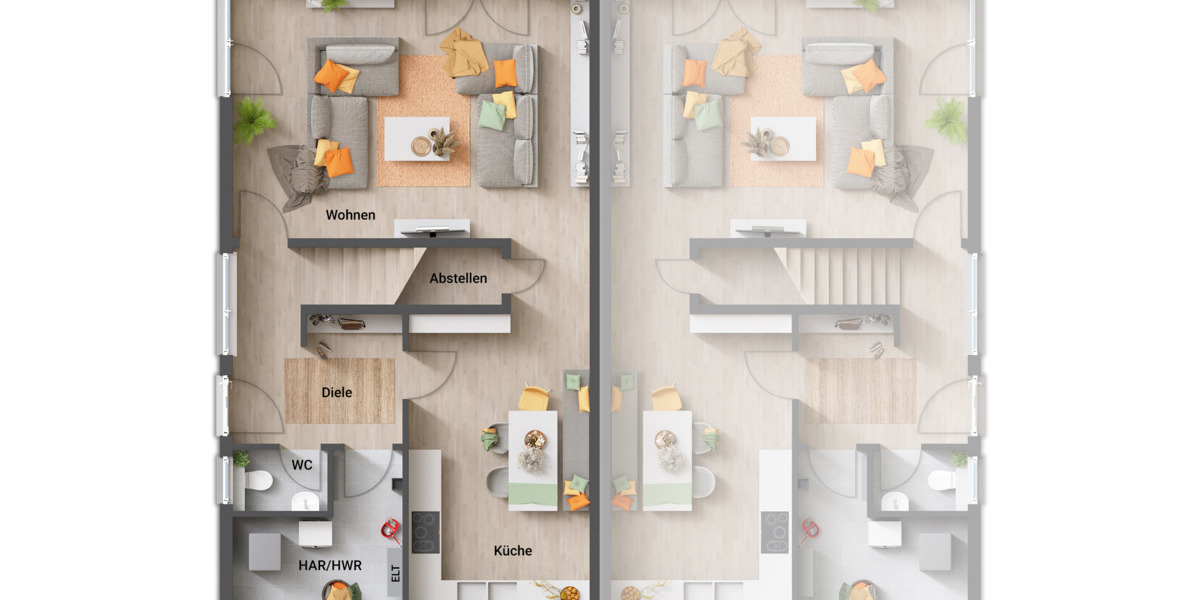 Doppelhaushälfte Dettum - 4 Zimmer, 142 m&sup2;, 324.990&euro; | Angebot:22598589