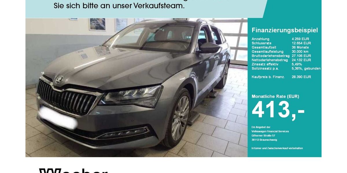 Skoda Superb 53.528 km 28.240 &euro; Calw 75365