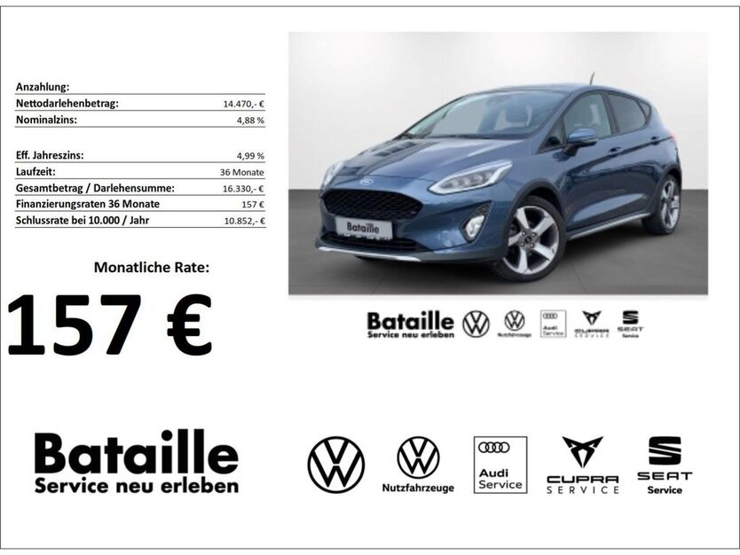 Ford Fiesta 38.608 km 13.970 € Jülich 52428