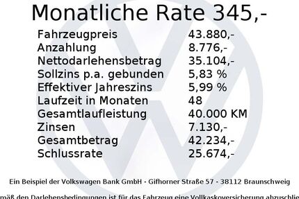 VW Caddy 12.600 km 43.880 &euro; Bayreuth 95448