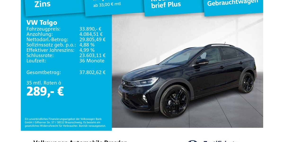 VW Taigo 3.351 km 30.890 &euro; Dresden 01067
