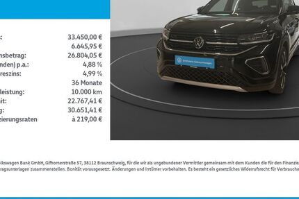 VW T-Cross 13.526 km 33.450 € Nordhausen 99734