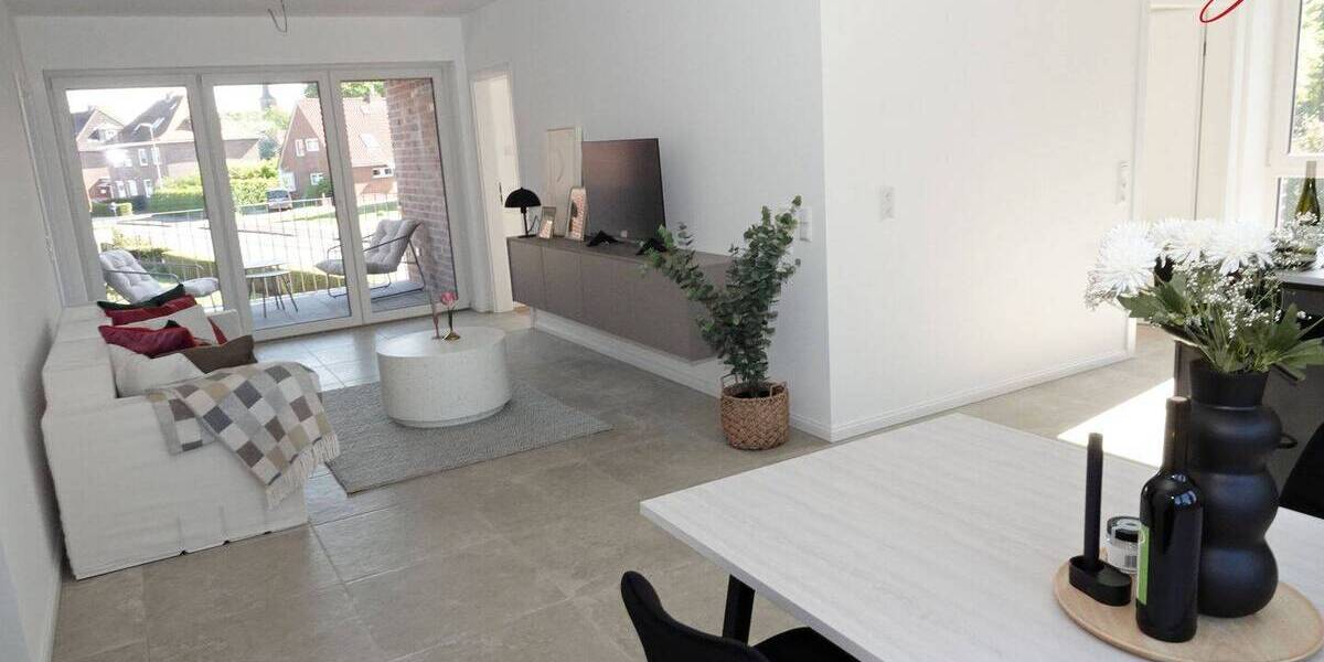 Etagenwohnung Esens - 3 Zimmer, 82 m&sup2;, 369.000&euro; | Angebot:26568870