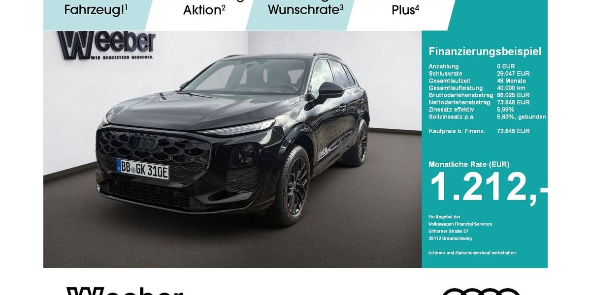 Audi Q3 3.000 km 73.846 &euro; Herrenberg 71083