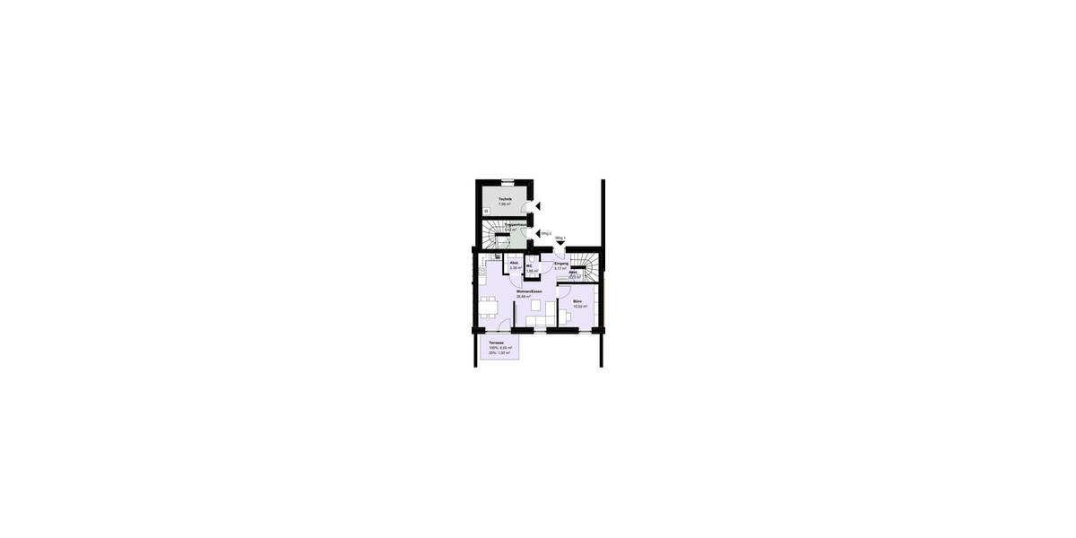 Etagenwohnung Rheine Schotthock - 4 Zimmer, 90 m&sup2;, 398.000&euro; | Angebot:26657672
