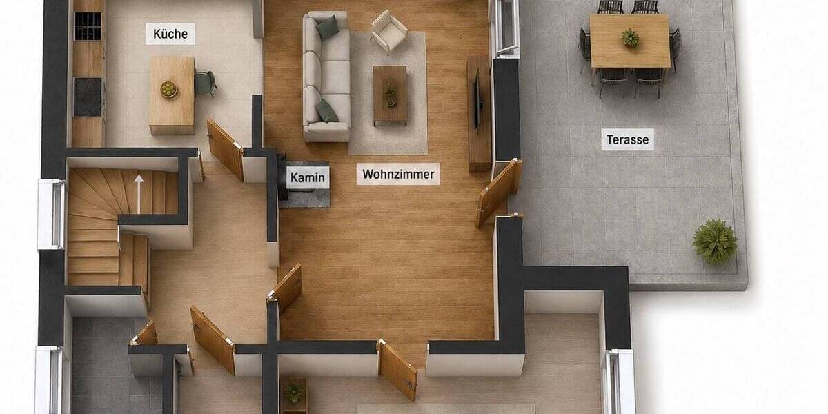 Einfamilienhaus Neuötting - 6 Zimmer, 177 m&sup2;, 535.000&euro; | Angebot:26779016