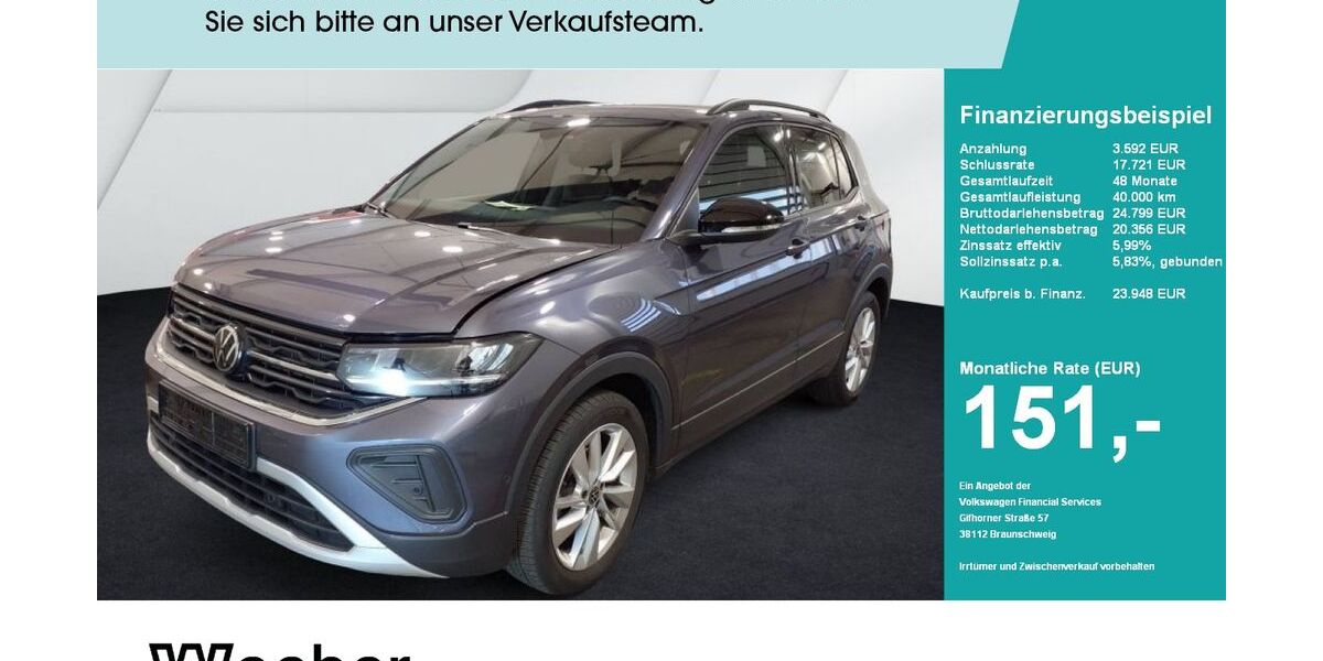 VW T-Cross 22.031 km 23.948 &euro; Herrenberg 71083