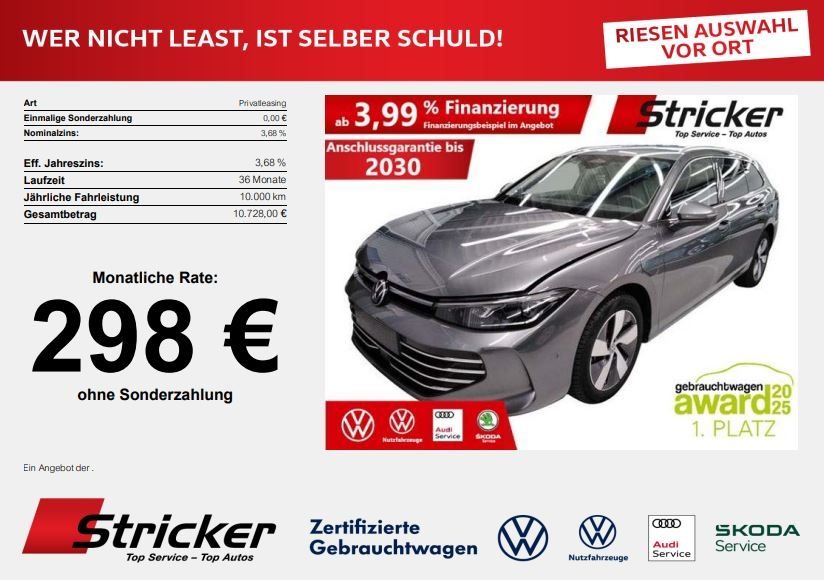 VW Passat 13.163 km 39.949 &euro; Horn-Bad Meinberg 32805