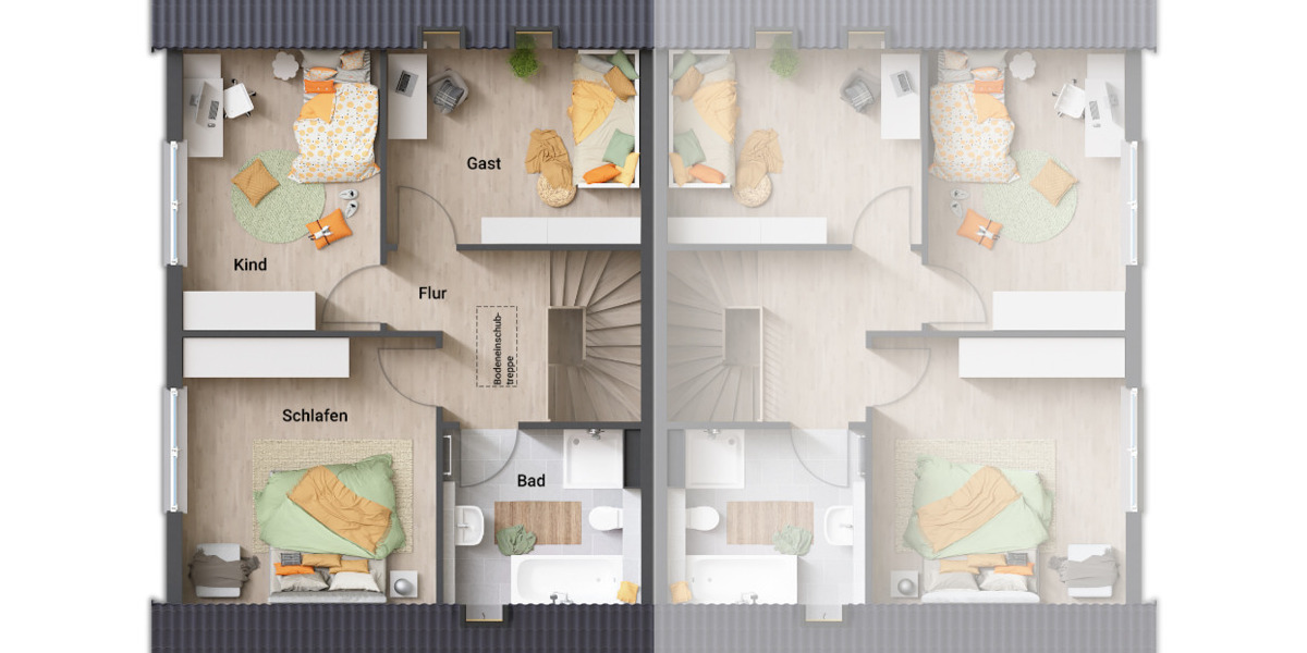 Unabhängigkeit und Nähe - beides ideal kombiniert im Town & Country Doppelhaus in Eschwege OT Obe... 5 zimmer