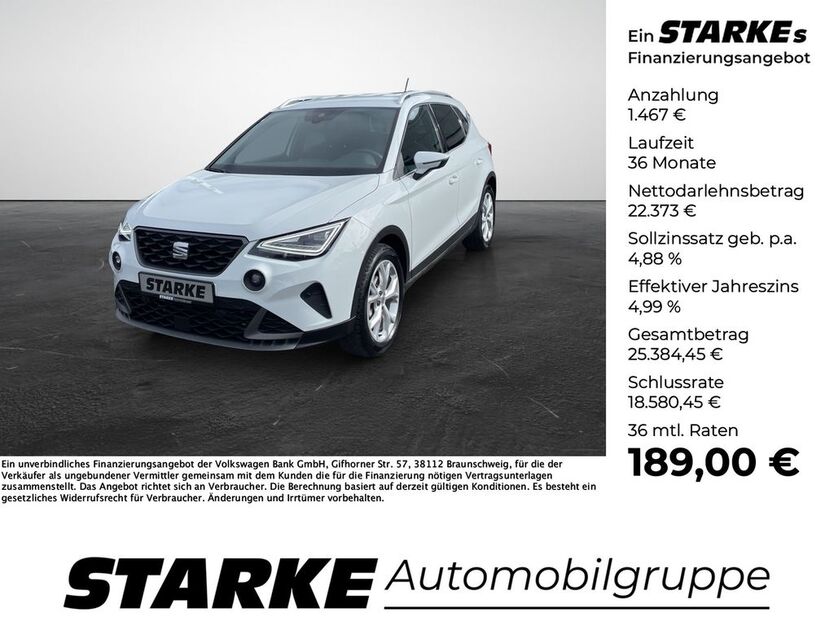Seat Arona 13.333 km 23.840 € Vechta 49377