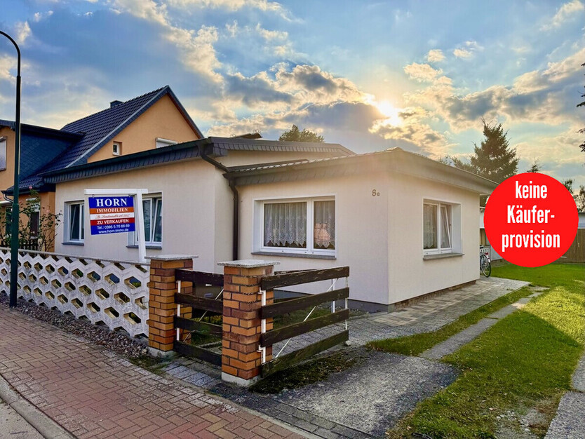HORN IMMOBILIEN++ ebenerdiges Einfamilienhaus in Viereck bei Pasewalk 4 zimmer