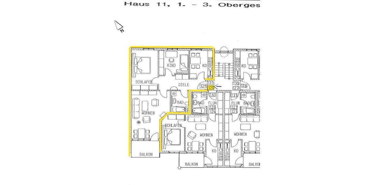Etagenwohnung Neumarkt in der Oberpfalz Altenhof - 3 Zimmer, 76 m&sup2;, 255.000&euro; | Angebot:26818600