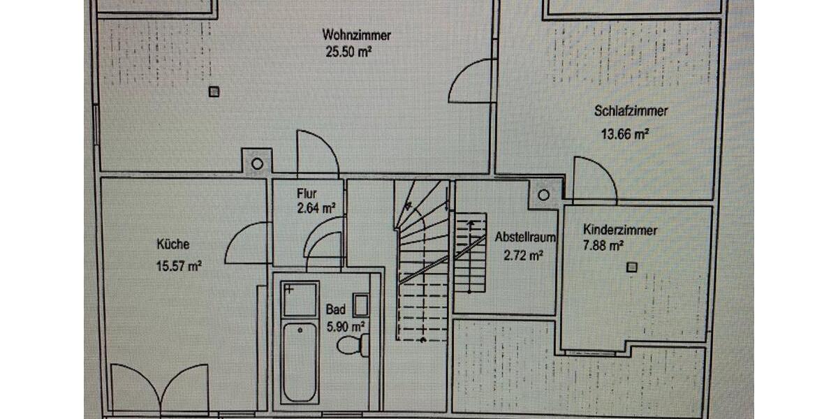 Dachgeschoßwohnung Zella-Mehlis Mehlis - 3 Zimmer, 75 m&sup2;, 550&euro; | Angebot:26041702