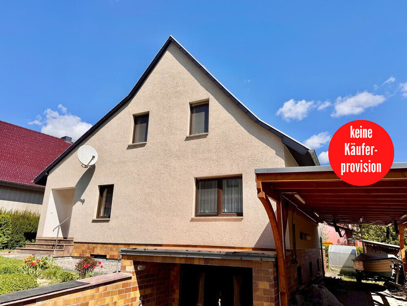 HORN ImmobilieN ++ Neubrandenburg Einfamilienhaus voll unterkellert mit Kamin
