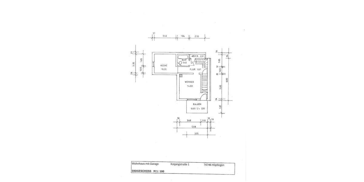 Einfamilienhaus Höpfingen - 3 Zimmer, 82 m&sup2;, 165.000&euro; | Angebot:27026840
