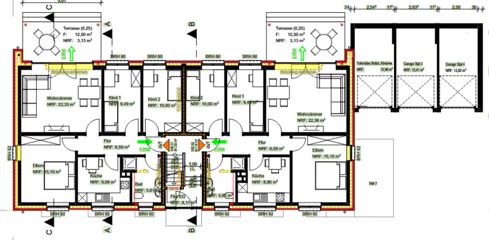 Etagenwohnung Schüttorf - 4 Zimmer, 81 m&sup2;, 935&euro; | Angebot:25882032