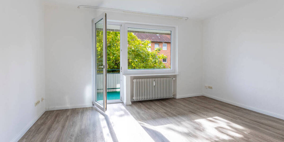 Etagenwohnung Lüneburg Kreideberg - 2 Zimmer, 49 m&sup2;, 190.500&euro; | Angebot:25737717