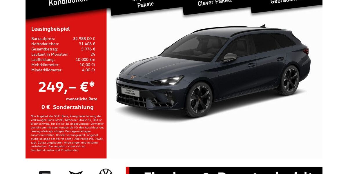 Cupra Leon 23.855 km 32.988 &euro; Lohmar 53797