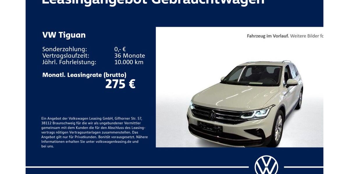 VW Tiguan 41.563 km 25.930 &euro; Stuttgart-Feuerbach 70469