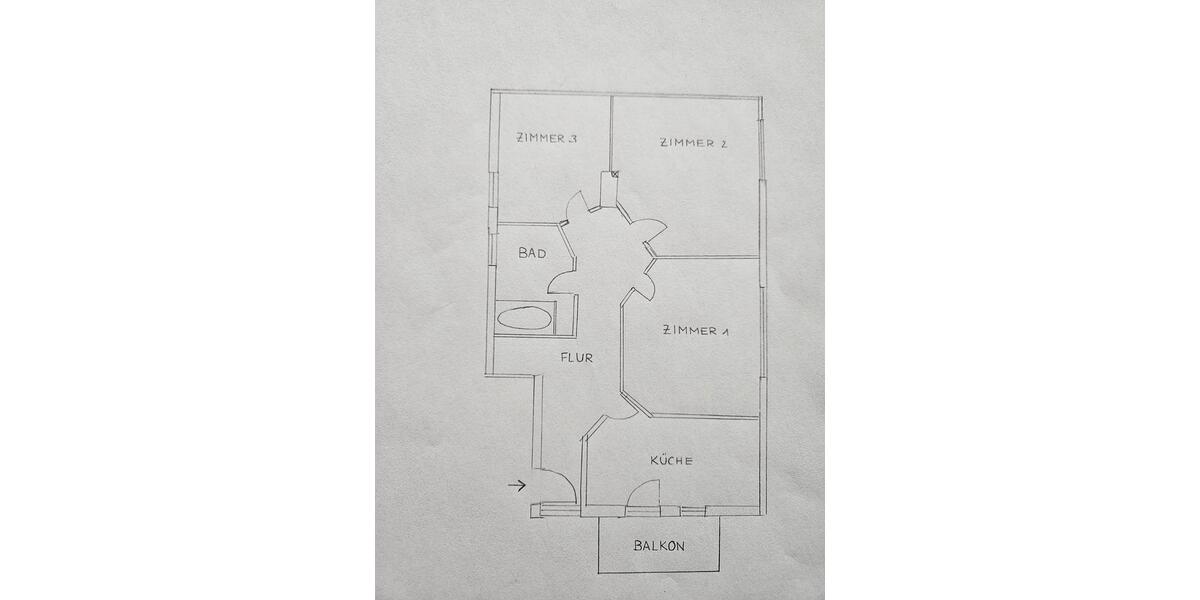Dachgeschoßwohnung Regenstauf - 3 Zimmer, 92 m&sup2;, 900&euro; | Angebot:26033511