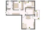 Etagenwohnung Großpostwitz/O.L. Großpostwitz - 3 Zimmer, 63 m&sup2;, 75.000&euro; | Angebot:26568894