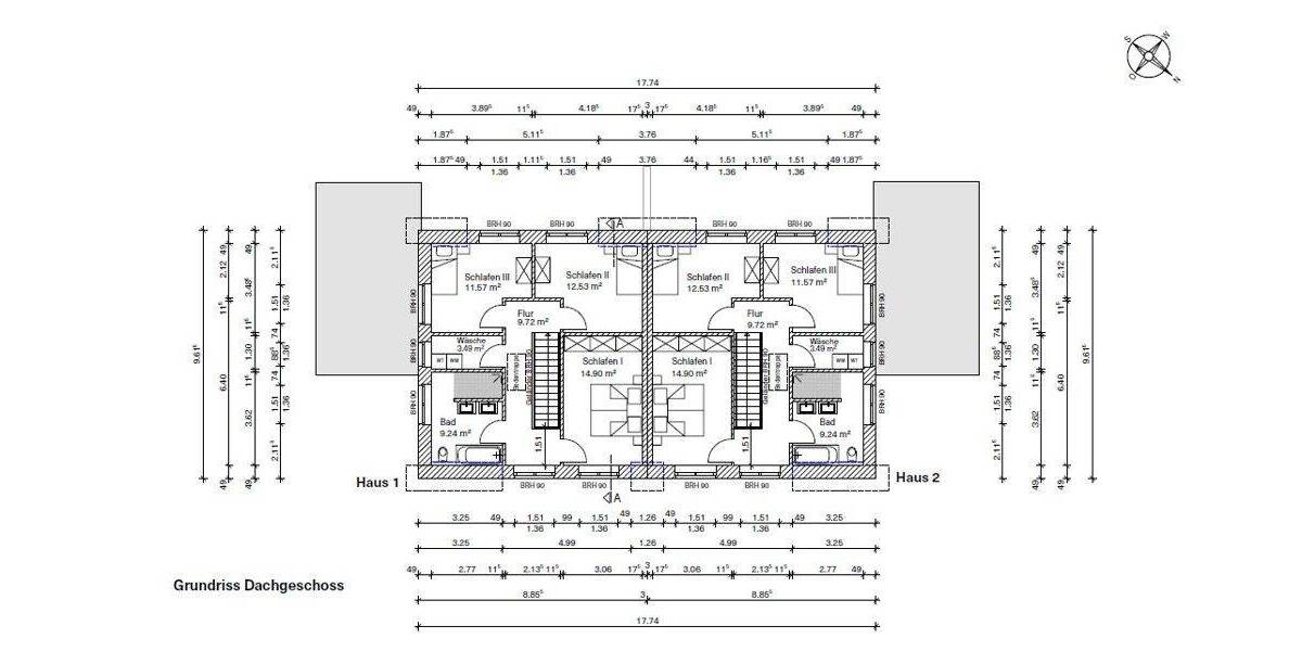 Doppelhaushälfte Twistringen - 4 Zimmer, 124 m&sup2;, 410.000&euro; | Angebot:25819678