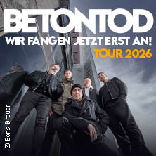 Betontod - Wir fangen jetzt erst an! Tour 2026 10.10.2026 TonHalle - Eventfabrik