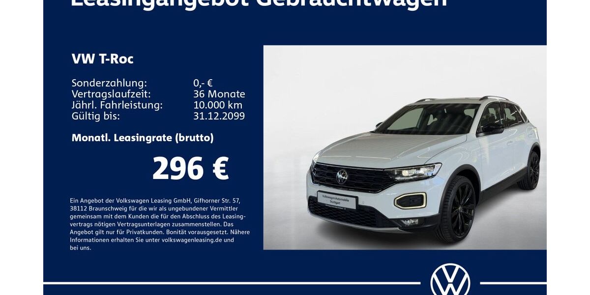 VW T-Roc 69.672 km 22.430 &euro; Stuttgart-Wangen 70188