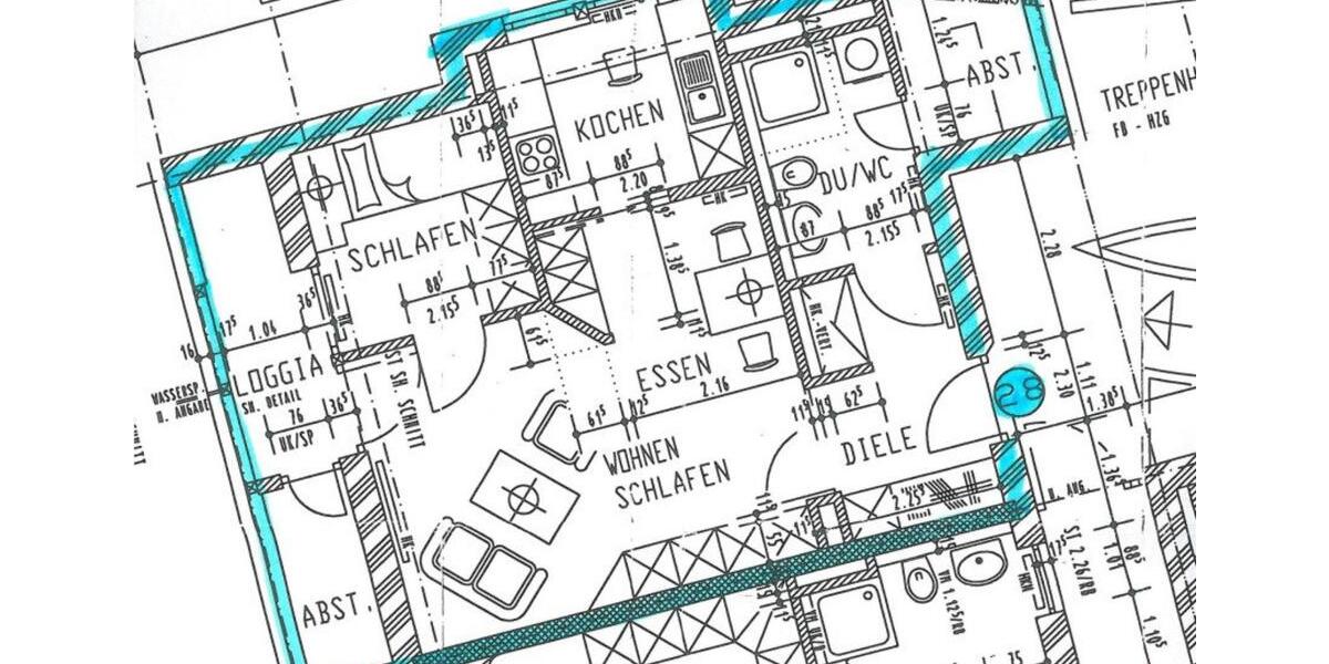 Dachgeschoßwohnung Bad Hindelang - 2 Zimmer, 47 m&sup2;, 390&euro; | Angebot:25235096
