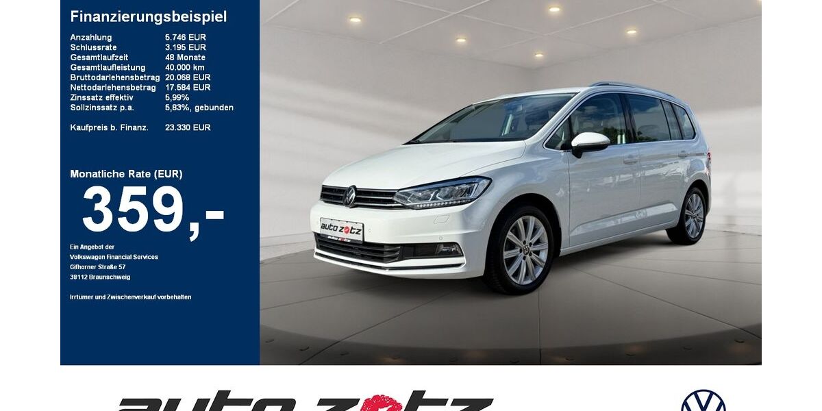 VW Touran 89.950 km 23.330 &euro; Landau 76829