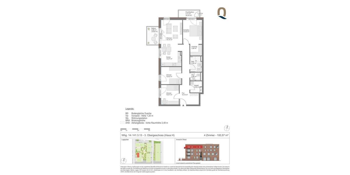 Etagenwohnung Lübeck-Travemünde Travemünde - 4 Zimmer, 100 m&sup2;, 950.000&euro; | Angebot:25726559
