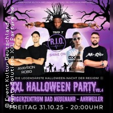 XXL Halloween Party Vol. 4 31.10.2025 Helmut Gies Bürgerzentrum Ahrweiler