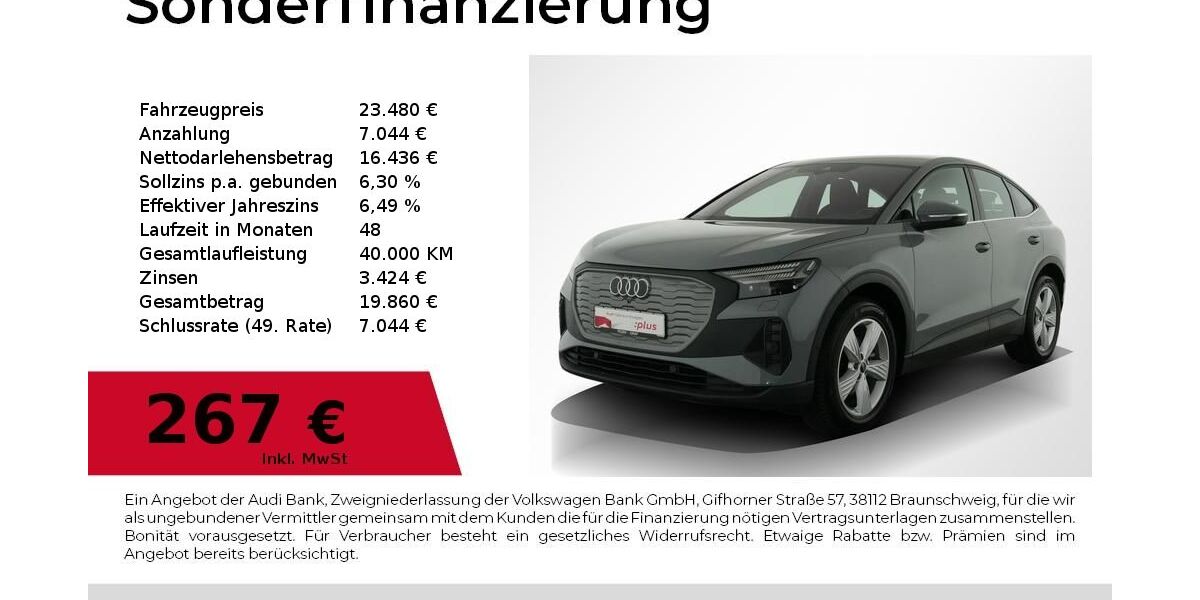Audi Q4 e-tron 69.400 km 23.480 &euro; Nürnberg 90411