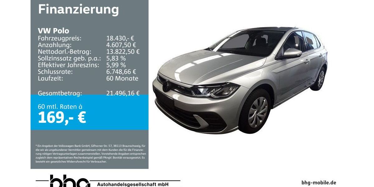 VW Polo 14.027 km 18.430 &euro; Mössingen 72116