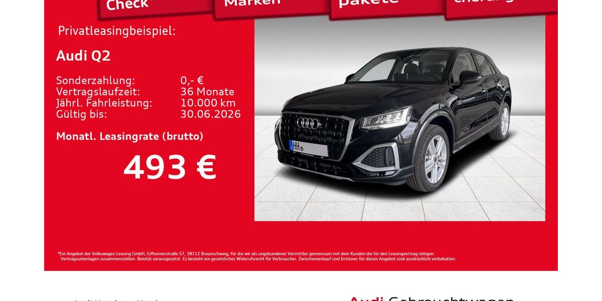 Audi Q2 1.890 km 34.930 &euro; Hamburg 22419
