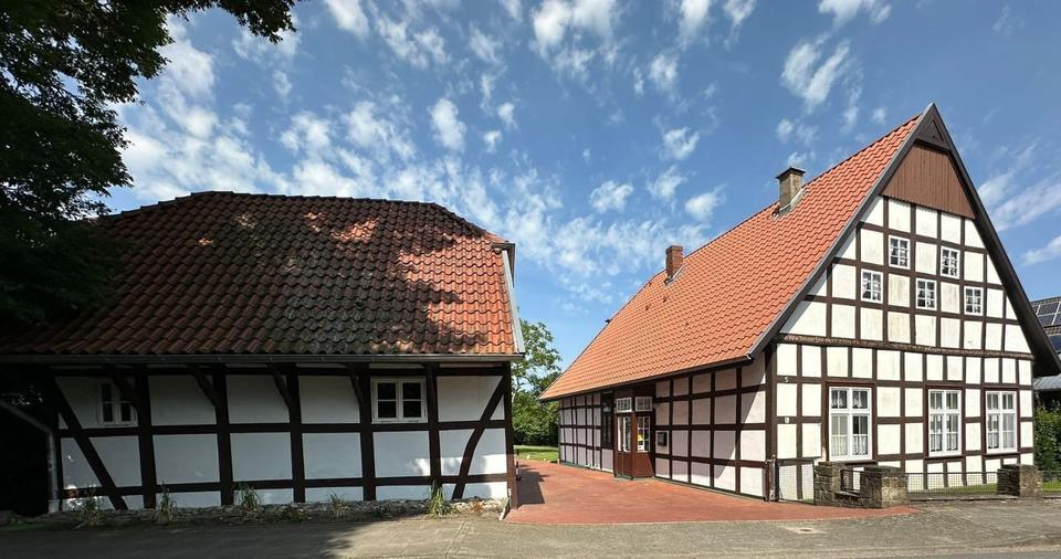 Fachwerkhaus mit historischer Schmiede