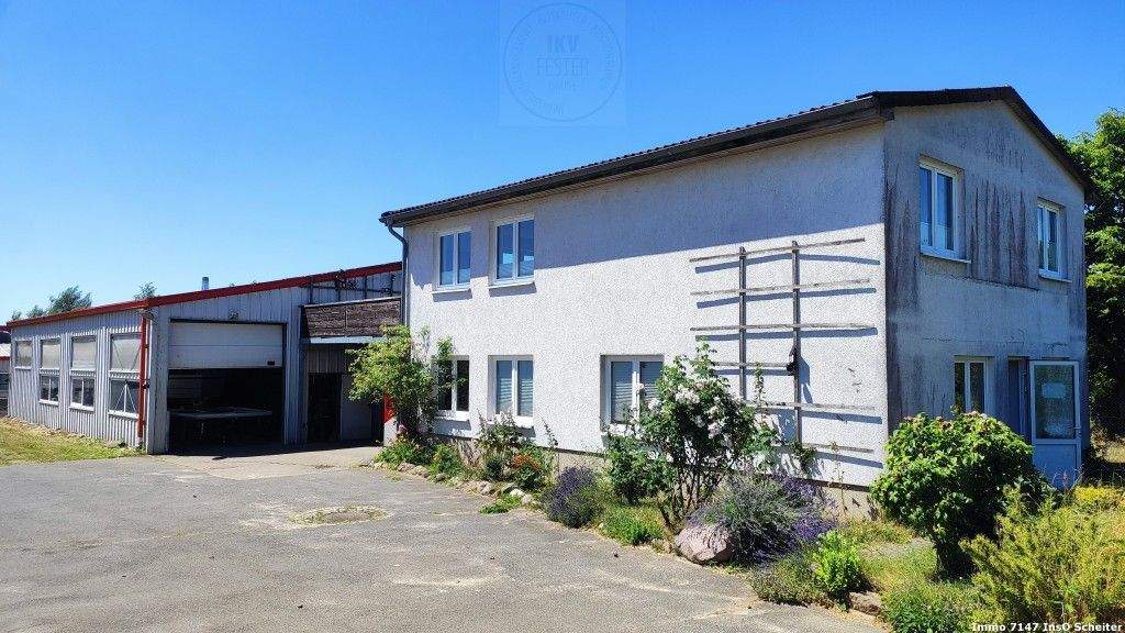 Gewerbegrundstück mit Bebauung - Nutzung Büro Wohnen Lager Halle zimmer