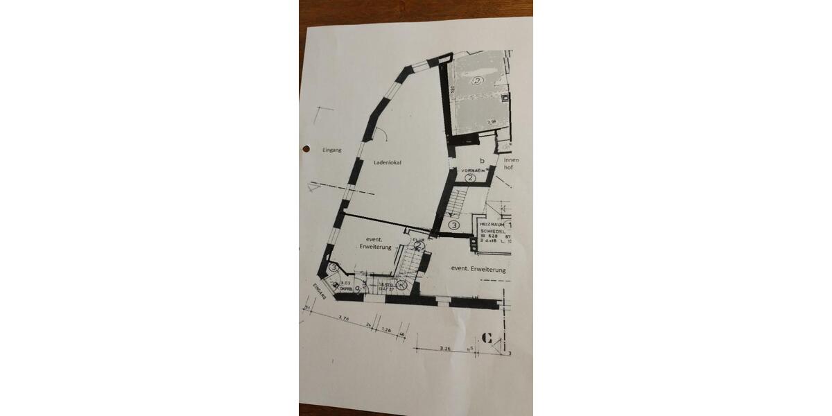 Laden, Büro Bütthard Ortsmitte zimmer